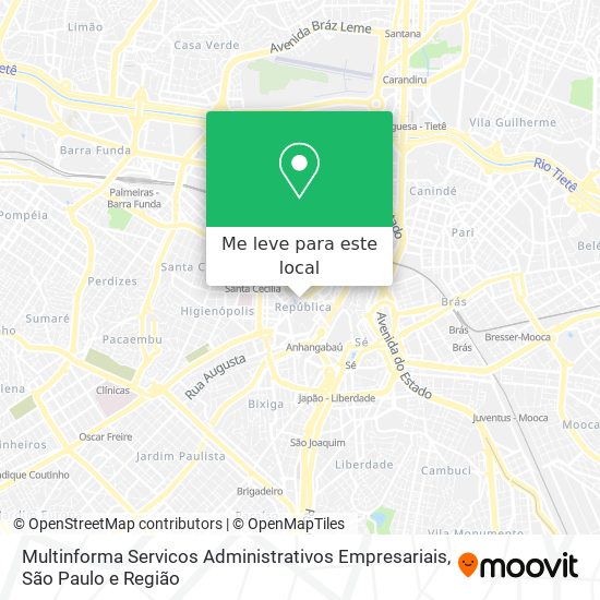 Multinforma Servicos Administrativos Empresariais mapa