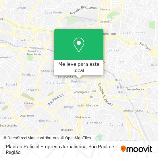 Plantao Policial Empresa Jornalistica mapa