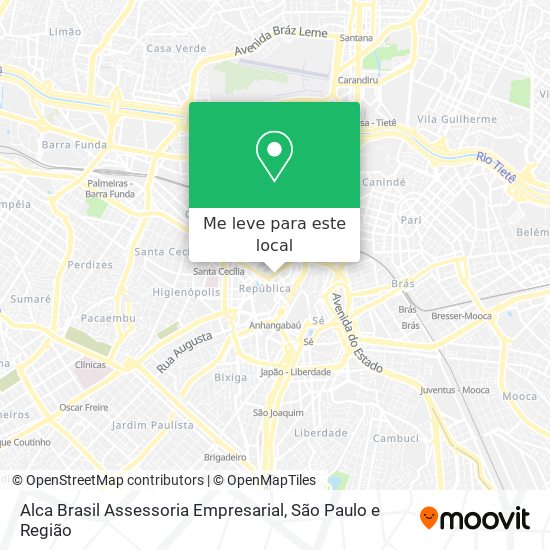 Alca Brasil Assessoria Empresarial mapa