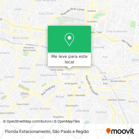 Florida Estacionamento mapa