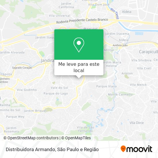 Distribuidora Armando mapa