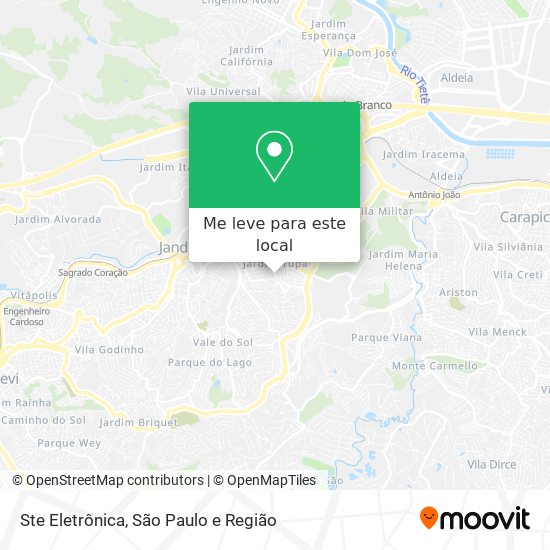 Ste Eletrônica mapa