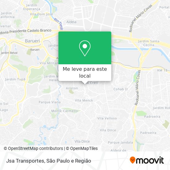 Jsa Transportes mapa