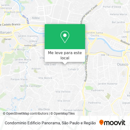 Condominio Edificio Panorama mapa