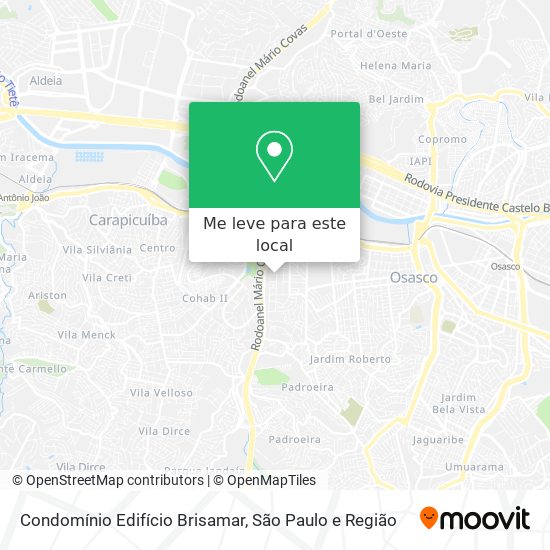 Condomínio Edifício Brisamar mapa