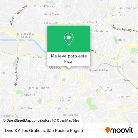 Dinu S Artes Graficas mapa