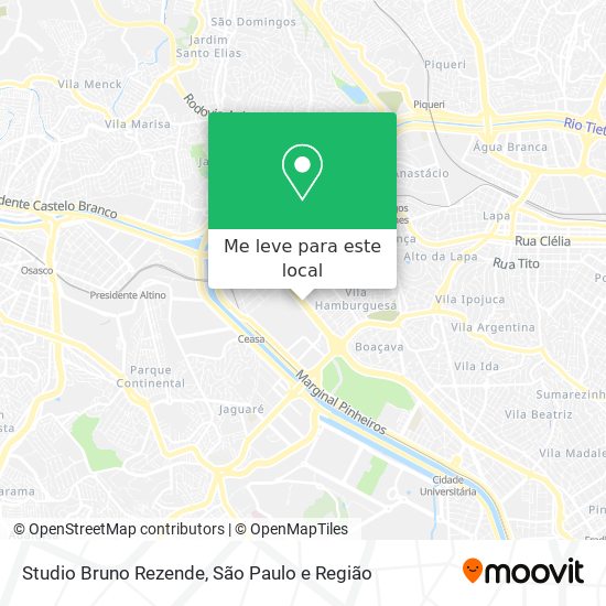 Studio Bruno Rezende mapa