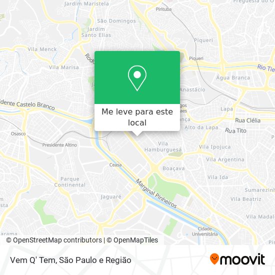 Vem Q' Tem mapa