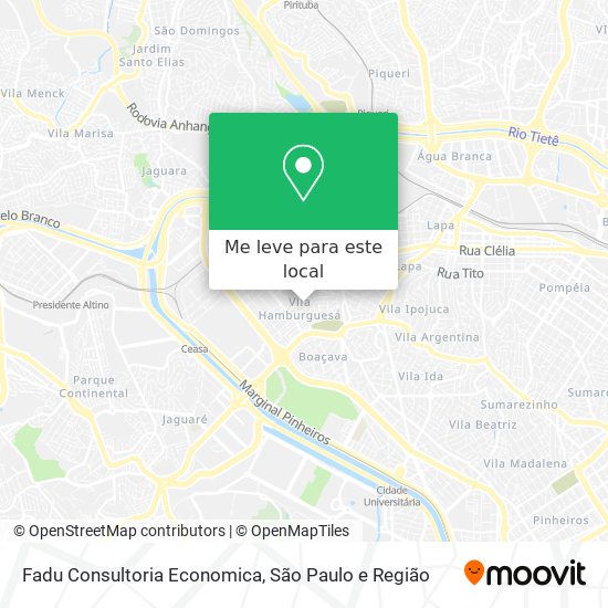 Fadu Consultoria Economica mapa