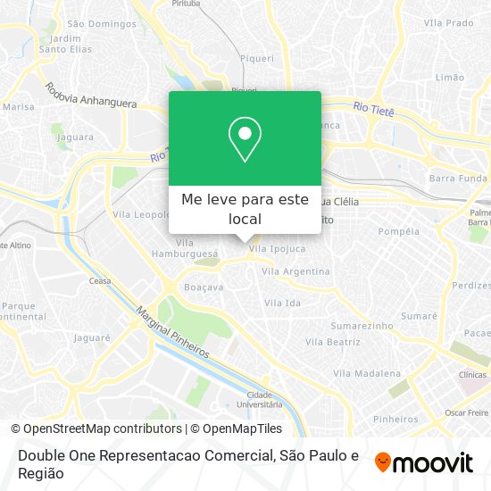 Double One Representacao Comercial mapa