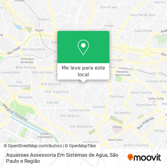 Aquasses Assessoria Em Sistemas de Agua mapa