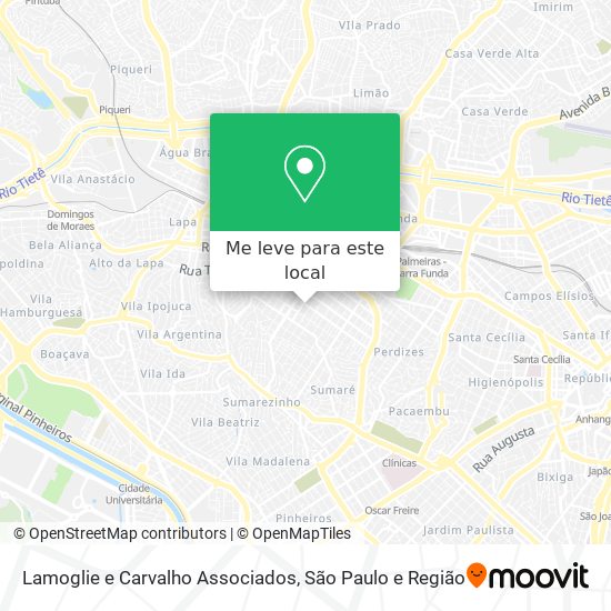 Lamoglie e Carvalho Associados mapa