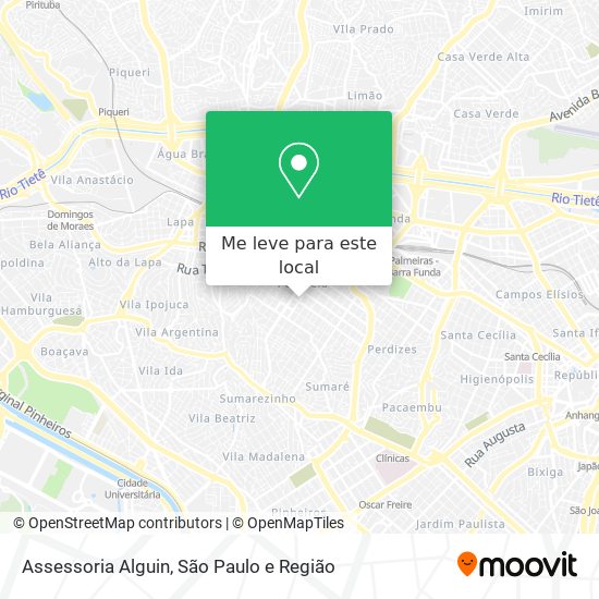 Assessoria Alguin mapa