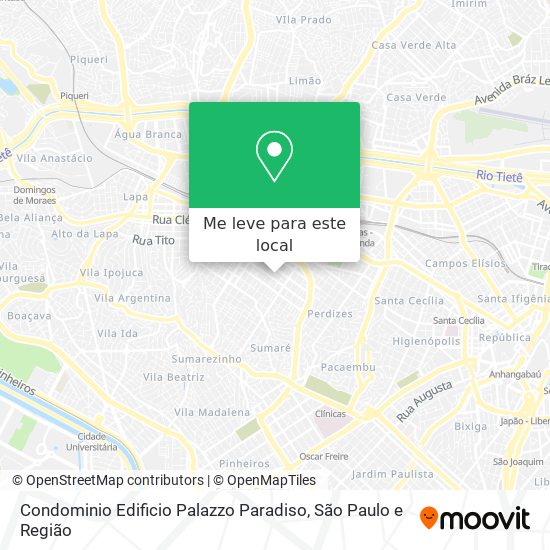 Condominio Edificio Palazzo Paradiso mapa