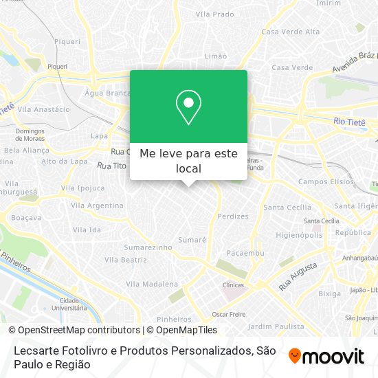 Lecsarte Fotolivro e Produtos Personalizados mapa