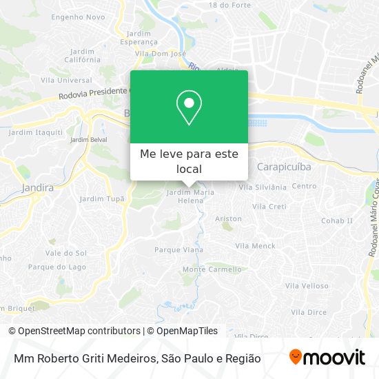 Mm Roberto Griti Medeiros mapa