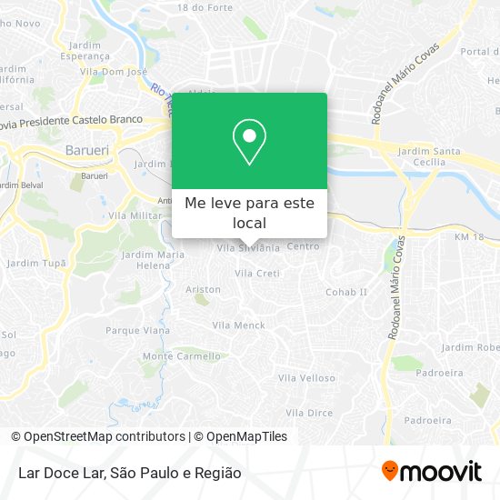 Lar Doce Lar mapa