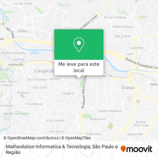 Mathsolution Informatica & Tecnologia mapa