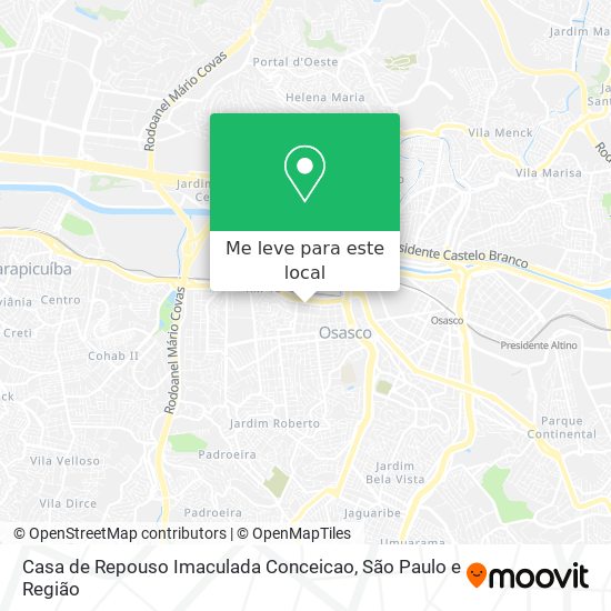 Casa de Repouso Imaculada Conceicao mapa