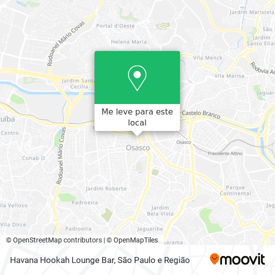 Havana Hookah Lounge Bar mapa