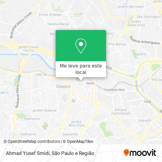 Ahmad Yusef Smidi mapa