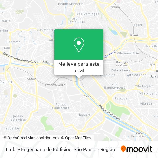 Lmbr - Engenharia de Edificios mapa