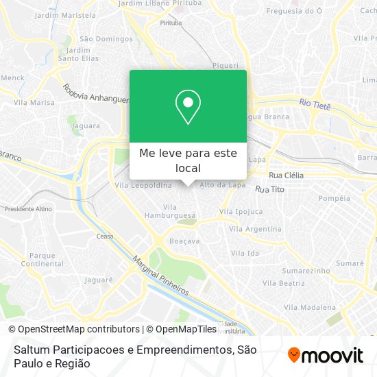 Saltum Participacoes e Empreendimentos mapa