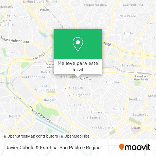 Javier Cabelo & Estética mapa