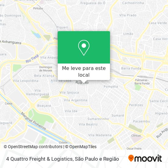 4 Quattro Freight & Logistics mapa