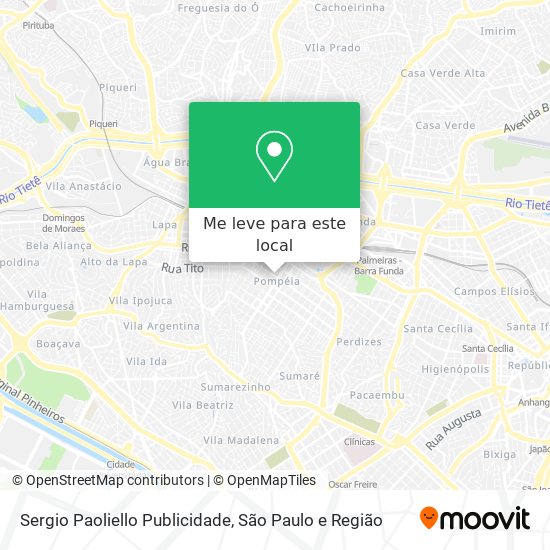 Sergio Paoliello Publicidade mapa