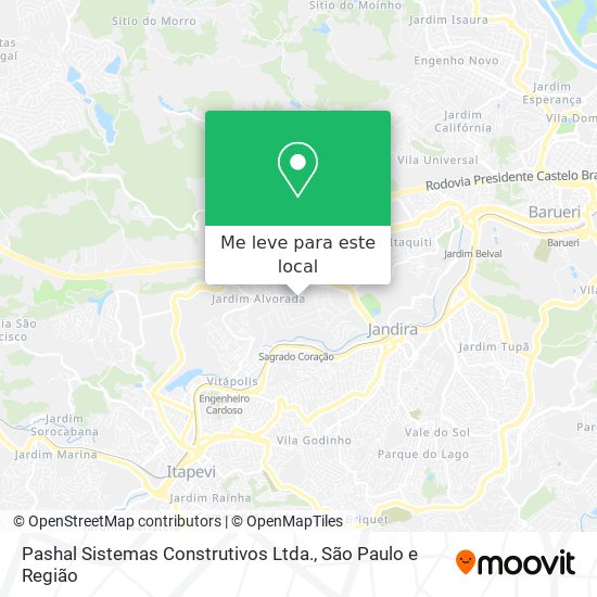 Pashal Sistemas Construtivos Ltda. mapa