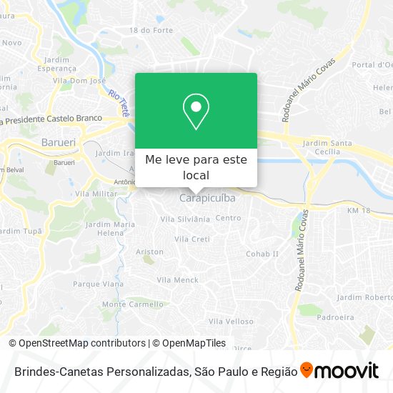 Brindes-Canetas Personalizadas mapa
