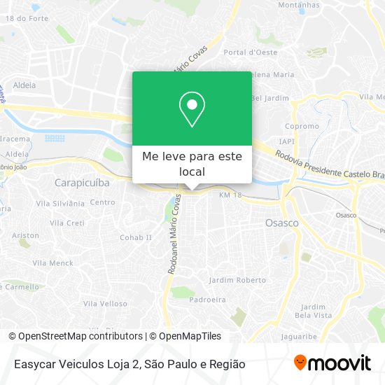 Easycar Veiculos Loja 2 mapa