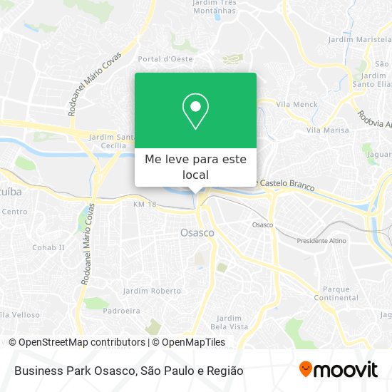 Business Park Osasco mapa