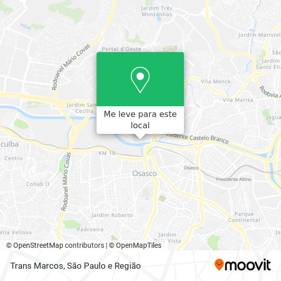 Trans Marcos mapa