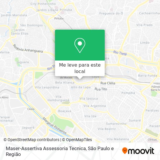 Maser-Assertiva Assessoria Tecnica mapa