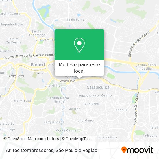 Ar Tec Compressores mapa