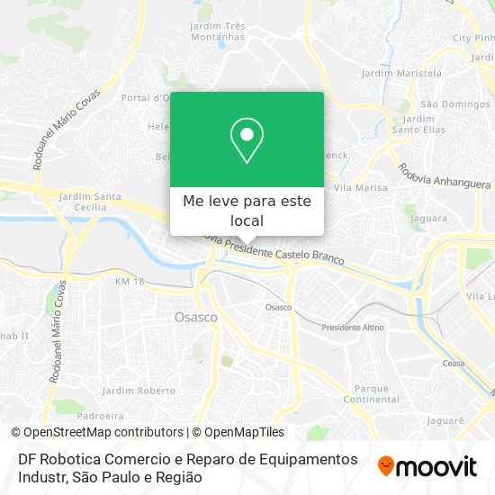 DF Robotica Comercio e Reparo de Equipamentos Industr mapa