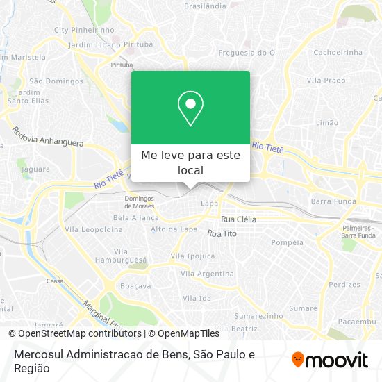 Mercosul Administracao de Bens mapa