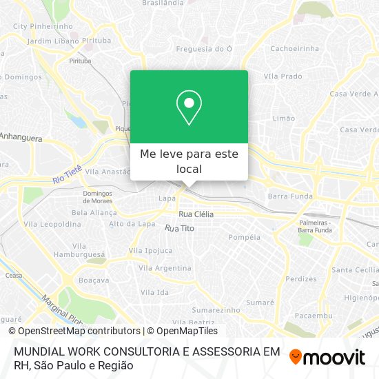 MUNDIAL WORK CONSULTORIA E ASSESSORIA EM RH mapa