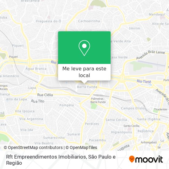 Rft Empreendimentos Imobiliarios mapa