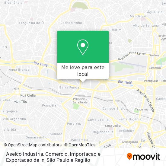 Aselco Industria, Comercio, Importacao e Exportacao de in mapa