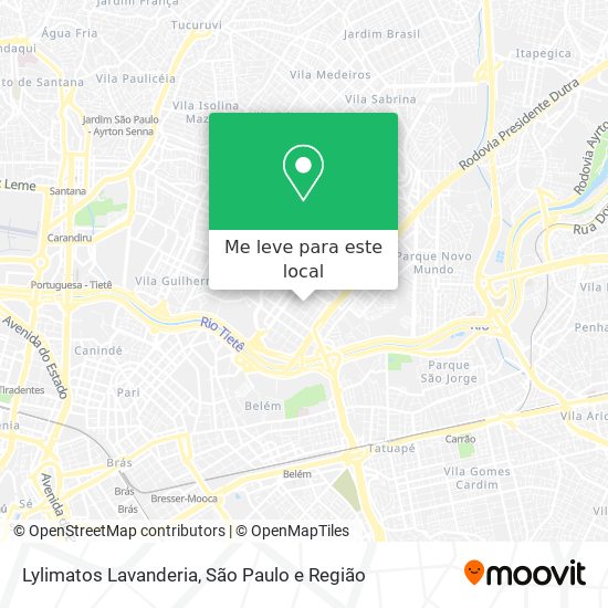 Lylimatos Lavanderia mapa