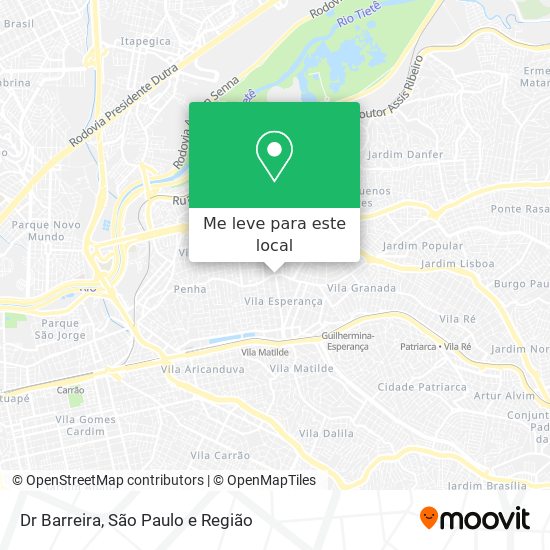 Dr Barreira mapa