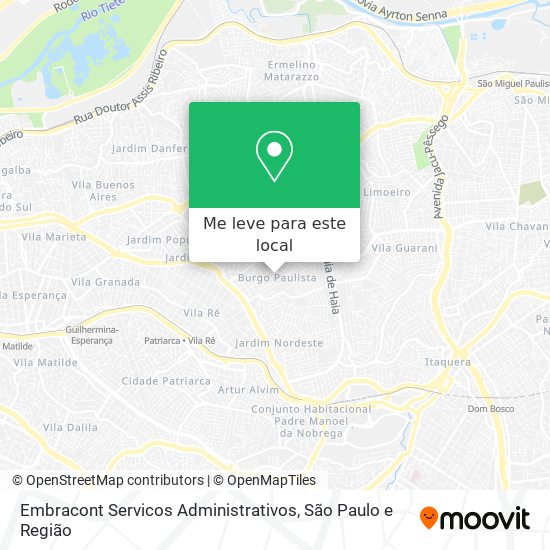 Embracont Servicos Administrativos mapa