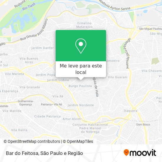 Bar do Feitosa mapa
