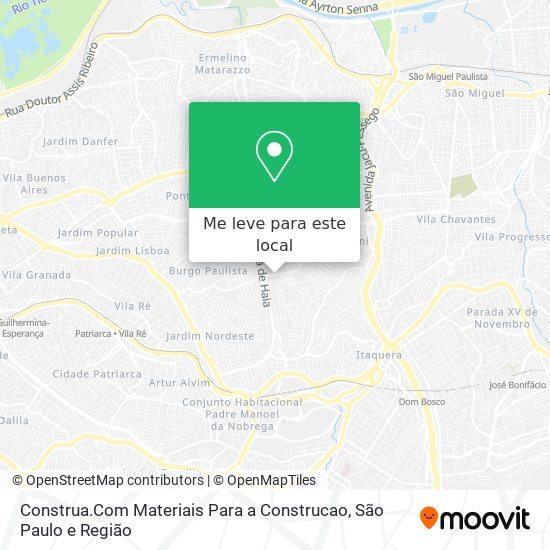 Construa.Com Materiais Para a Construcao mapa