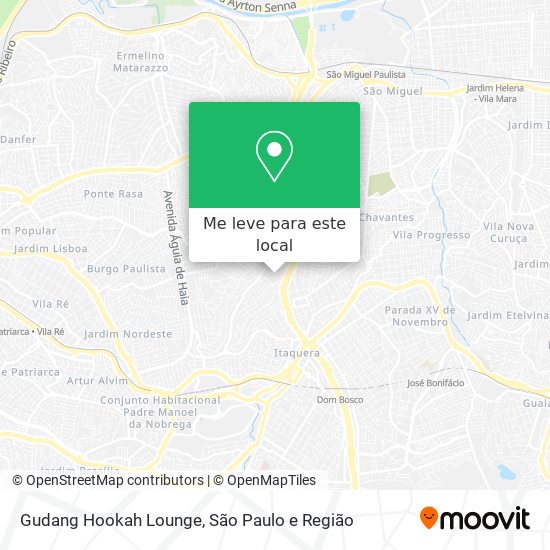 Gudang Hookah Lounge mapa