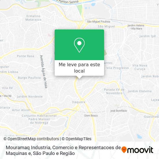 Mouramaq Industria, Comercio e Representacoes de Maquinas e mapa