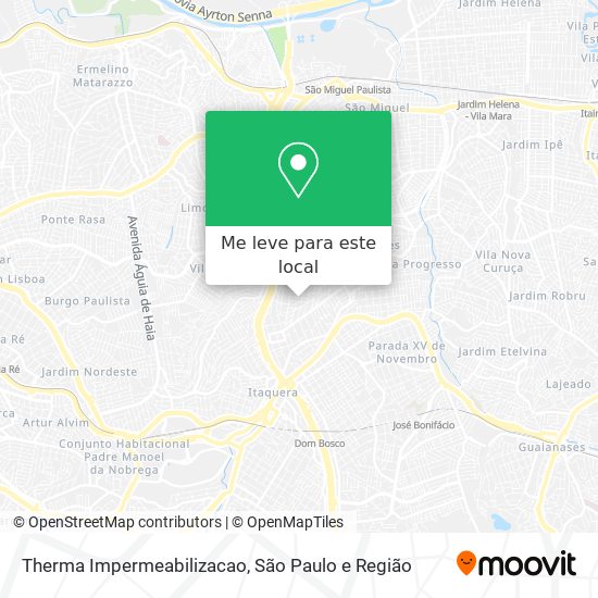 Therma Impermeabilizacao mapa